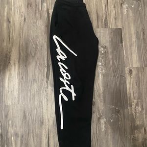 Lacoste sweatpants (Black)
